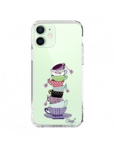 Coque iPhone 12 Mini Tasses de The Transparente - Chapo