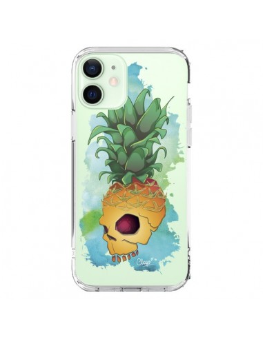 Coque iPhone 12 Mini Crananas Crane Ananas Transparente - Chapo