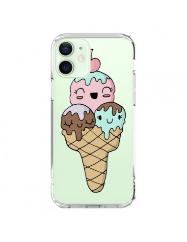 Cover iPhone 12 Mini Gelato Estate Ciliegia Trasparente - Claudia Ramos