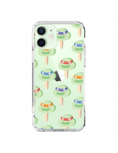 iPhone 12 Mini Case Turtle Ninja Clear - Claudia Ramos