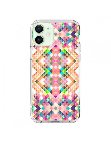 Coque iPhone 12 Mini Wild Colors Azteque - Danny Ivan