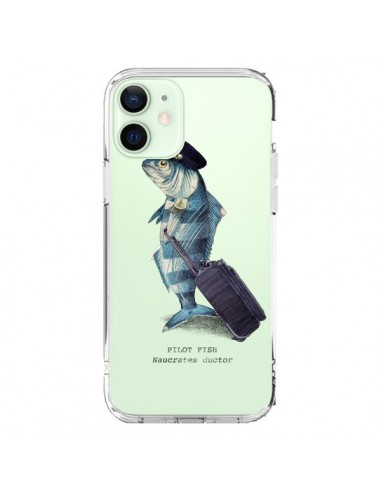 iPhone 12 Mini Case The Pilot Fish Clear - Eric Fan