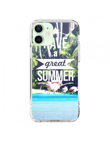 Coque iPhone 12 Mini Have a Great Summer Eté - Eleaxart