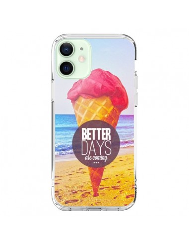 Coque iPhone 12 Mini Glace Ice Cream Été - Eleaxart