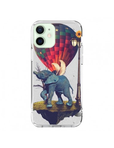 Cover iPhone 12 Mini Elefante - Eleaxart