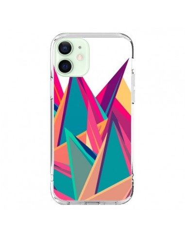 Coque iPhone 12 Mini Triangles Intensive Pic Azteque - Eleaxart