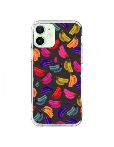 Coque iPhone 12 Mini Bananas Bananes Fruit - Eleaxart