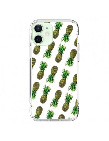 Cover iPhone 12 Mini Ananas Pineapple Frutta - Eleaxart