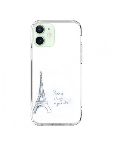 Cover iPhone 12 Mini Paris is always a good idea - Léa Clément