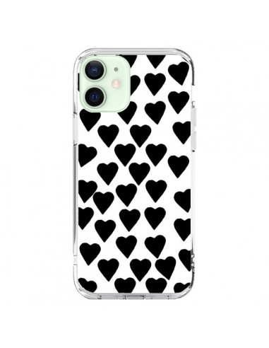 iPhone 12 Mini Case Heart Black - Project M