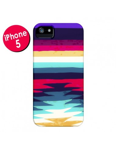 Coque Surf Azteque pour iPhone 5 et 5S - Monica Martinez