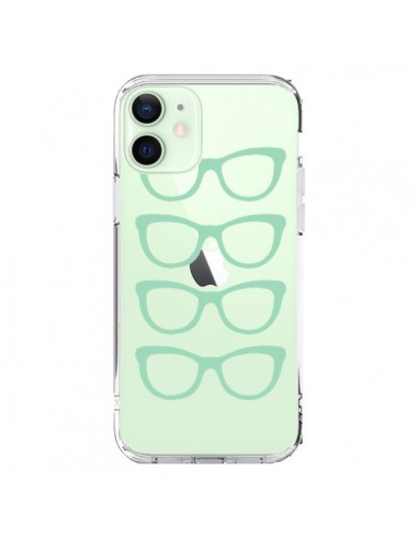 iPhone 12 Mini Case Sunglasses Green Mint Clear - Project M