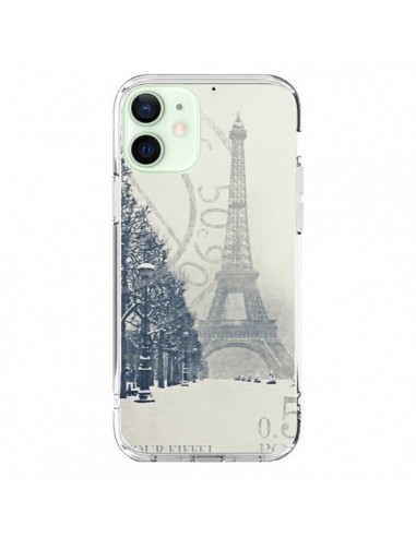 Coque iPhone 12 Mini Tour Eiffel - Irene Sneddon