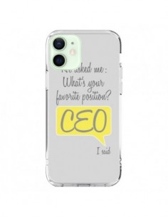 Coque iPhone 12 Mini What's your favorite position CEO I...
