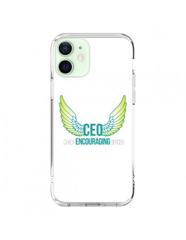 Coque iPhone 12 Mini CEO Chief Encouraging Officer Vert - Shop Gasoline