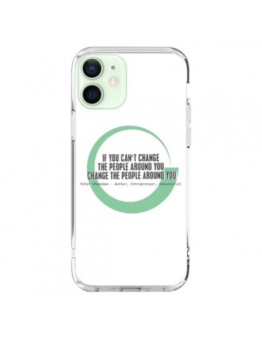 Coque iPhone 12 Mini Peter Shankman, Changing People - Shop Gasoline