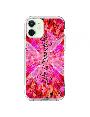 Cover iPhone 12 Mini Life is Beautiful - Ebi Emporium