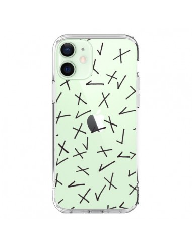 Cover iPhone 12 Mini Croci Check Trasparente - Ebi Emporium