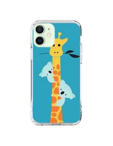 Coque iPhone 12 Mini Koala Girafe Arbre - Jay Fleck