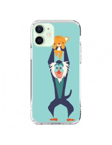 Cover iPhone 12 Mini Futuro Re Leone King Rafiki - Jay Fleck