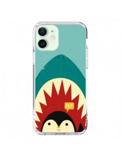 iPhone 12 Mini Case Penguin Shark - Jay Fleck