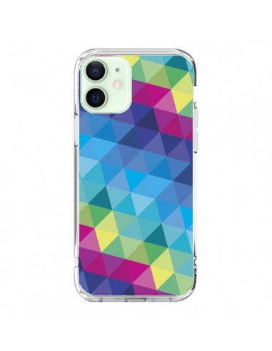 Cover iPhone 12 Mini Azteco Gheo Blu - Javier Martinez