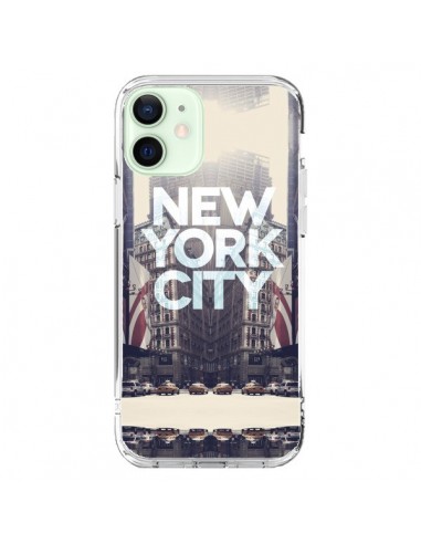 Coque iPhone 12 Mini New York City Vintage - Javier Martinez