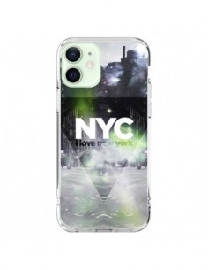 Cover iPhone 12 Mini I Love New York City Verde - Javier...