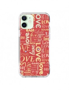 Coque iPhone 12 Mini Love World - Javier Martinez
