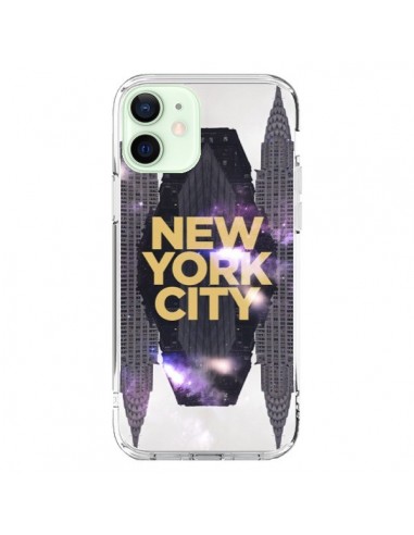Coque iPhone 12 Mini New York City Orange - Javier Martinez