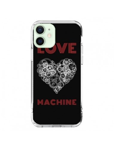 Coque iPhone 12 Mini Love Machine Coeur Amour - Julien Martinez