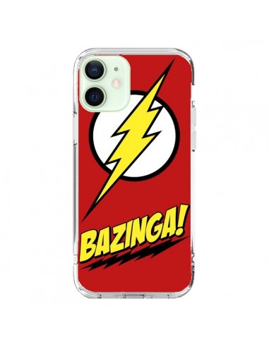Coque iPhone 12 Mini Bazinga Sheldon The Big Bang Theory - Jonathan Perez