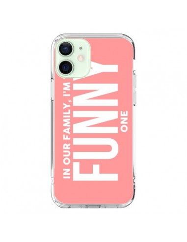 Coque iPhone 12 Mini In our family i'm the Funny one - Jonathan Perez