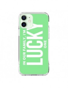 Cover iPhone 12 Mini In our family i'm the Lucky one -...