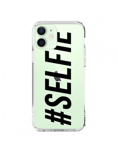 Coque iPhone 12 Mini Hashtag Selfie Transparente - Jonathan Perez