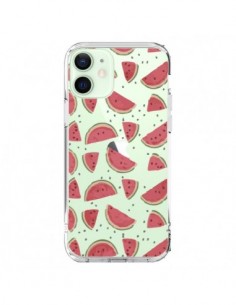 Cover iPhone 12 Mini Anguria Frutta Trasparente - Dricia Do