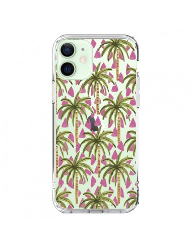 Cover iPhone 12 Mini Palme Trasparente - Dricia Do