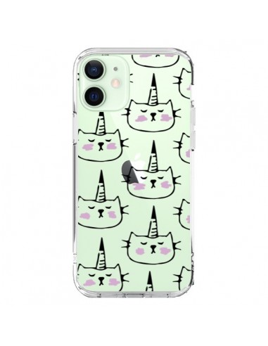 Coque iPhone 12 Mini Licorne Unicorn Dessin Transparente - Dricia Do