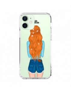 Cover iPhone 12 Mini Red Hair Don't Care Capelli Rossi...