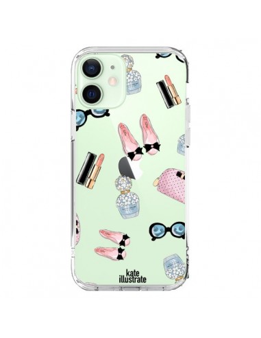 Coque iPhone 12 Mini Essential Beautiful Belle Essentiel Transparente - kateillustrate