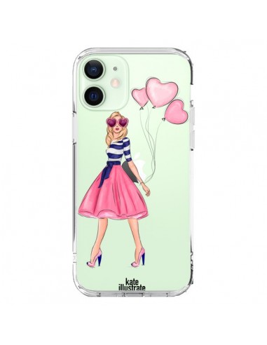 Coque iPhone 12 Mini Legally Blonde Love Transparente - kateillustrate