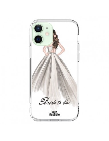 Coque iPhone 12 Mini Bride To Be Mariée Mariage - kateillustrate