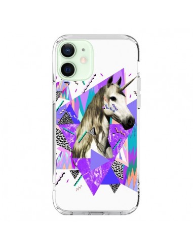 Coque iPhone 12 Mini Licorne Unicorn Azteque - Kris Tate