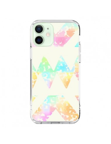 Coque iPhone 12 Mini Azteque Couleur - Lisa Argyropoulos