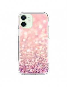 Coque iPhone 12 Mini Paillettes Blush - Lisa Argyropoulos