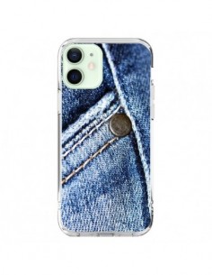 Cover iPhone 12 Mini Jean Vintage - Laetitia