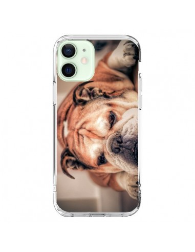 Coque iPhone 12 Mini Chien Bulldog Dog - Laetitia