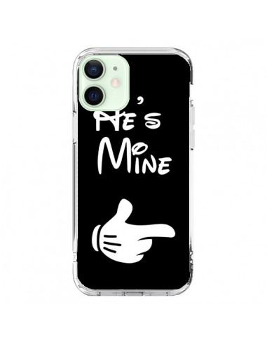 Coque iPhone 12 Mini He's Mine Il est à Moi Amour Amoureux - Laetitia