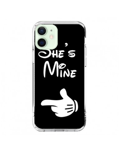 Coque iPhone 12 Mini She's Mine Elle est à Moi Amour Amoureux - Laetitia
