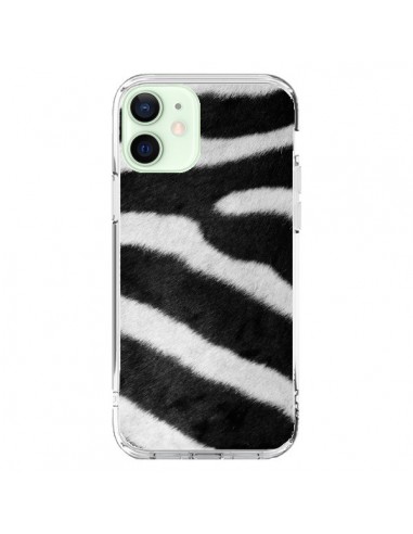 Cover iPhone 12 Mini Zebra - Laetitia